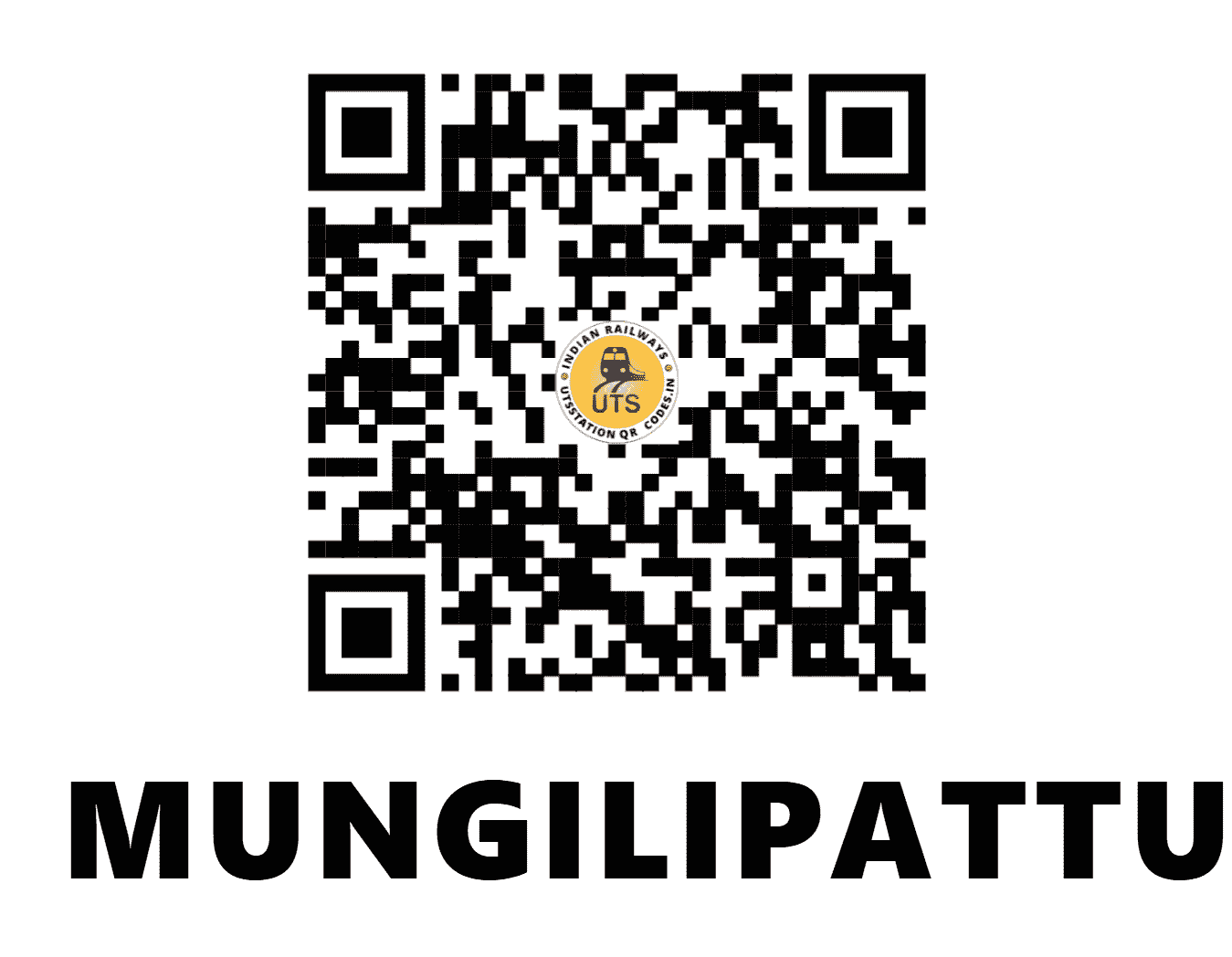 UTS QR Code for MUNGILIPATTU - MNPT (SC - ANDHRA PRADESH)